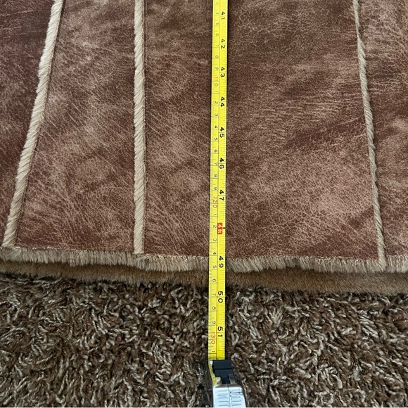 Vintage Full Length Faux Fur Coat - Picture 12 of 15